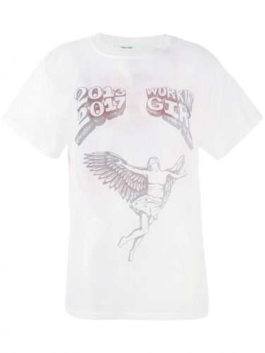 OFF-WHITE working girl シアートップス