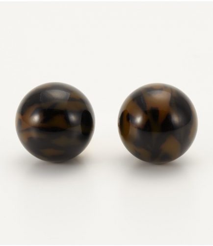 SLY MARBLE BALL EARRING