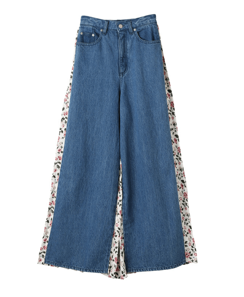 CLANE PLAY VINTAGE FLOWER DOCKING PANTS