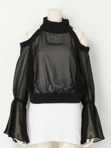 AULA COMBINATION CHIFFON TOPS