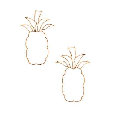 Sretsis PINA COLADA HOOP EARRINGS