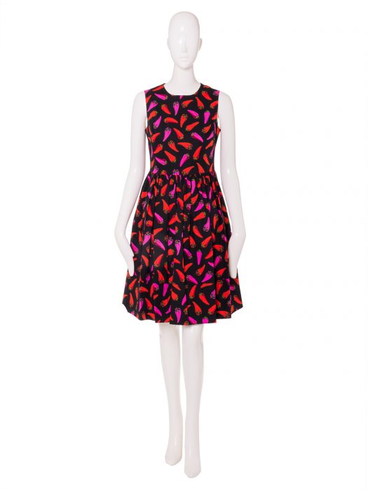 kate spade new york オート スタッフ ホット ペッパー フィット アンド フレア ドレス