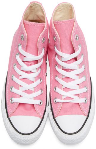 Converse ピンク クラシック Chuck Taylor オールスター OX ハイトップ スニーカー