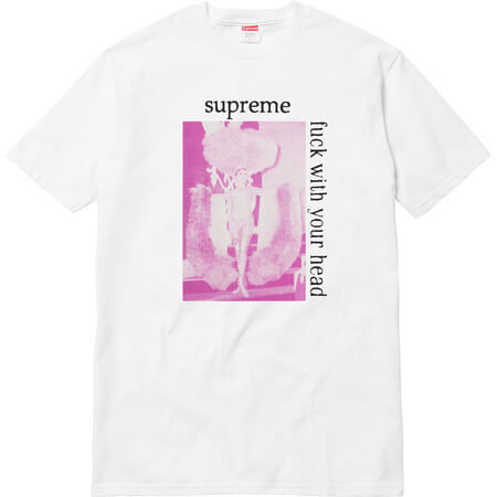 Supreme　fuck with your head tee